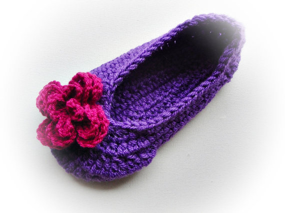 Buy Colorful Crochet Slippers / Other Colors Available