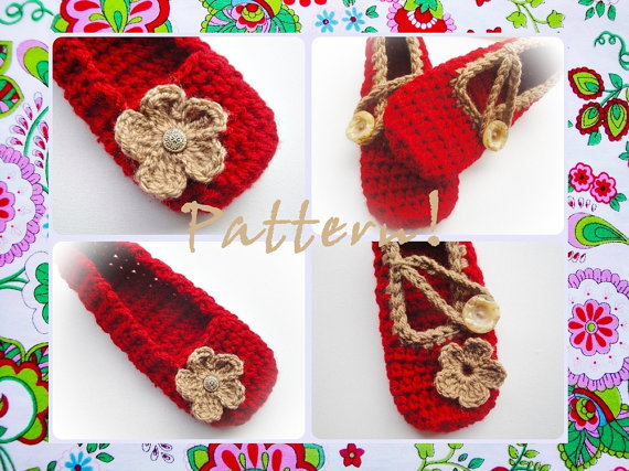 Wishes Crochet Slippers Pattern