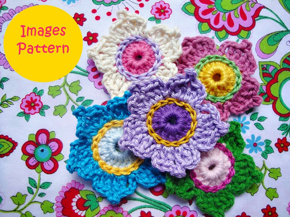 Very Easy Flowers Crochet Pattern